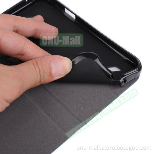 Wholesale Price Canvas Texture Leather for Samsung Galaxy S6 Active Case Cover with Card Slots